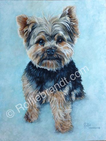 Mini painting of "Sammy", Belongs to friends of ours