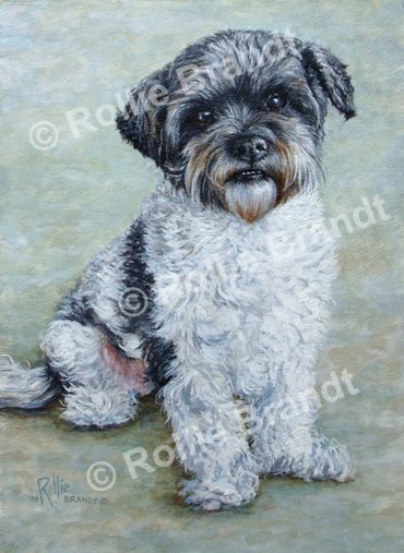 8 x 10 mini painting given as a gift to my sister.