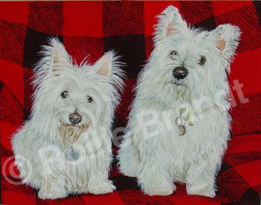 10" x 8" painting given as a gift to my sister.