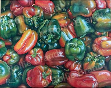 “Sweet Bells”  20" x 16" 
Completed 2020 
