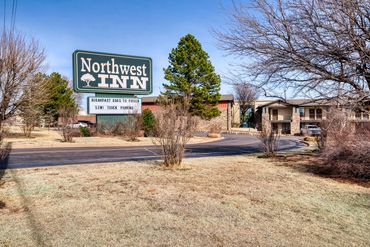 Northwest Inn exterior in Woodward, Oklahoma