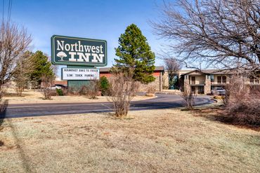 Exterior photo of Northwest Inn hotel, Woodward, OK
