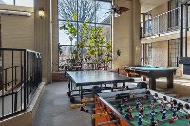 Northwest Inn atrium recreation area in Woodward, Oklahoma