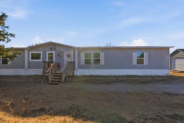 Exterior of a home for sale in rural Oklahoma, Near Fay, OK