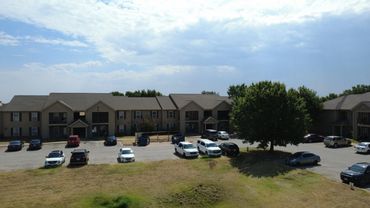 Community exterior at Chisholm Trail Crossing Apartments in Vernon, Texas