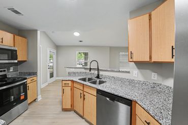 Residential interior at Red River Senior Village in Vernon, Texas
