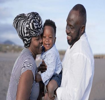 Picture of a beautiful family