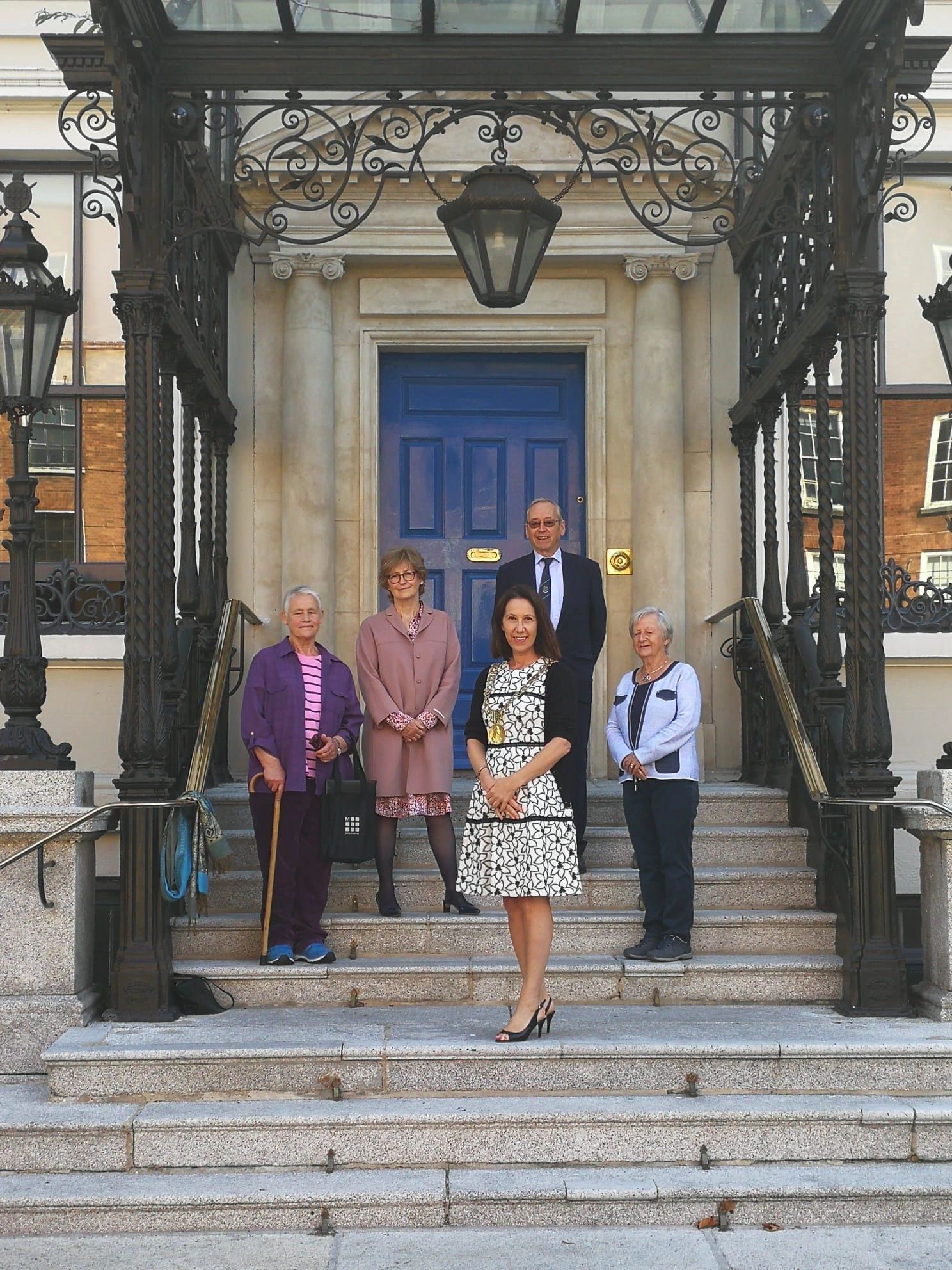 Julitta Clancy, Carol Fawsitt, Michael V O'Mahony, Déirdre Brugha, & Lord Mayor Alison Gilliland.