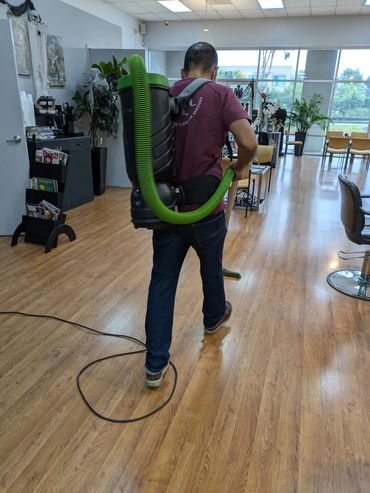 Our great team trying to do the best and cleaning at all ways