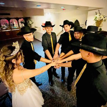 Hire chambelanes Tucson, AZ. Hire dancers for quinceanera dance. Quince chambelanes for hire near me