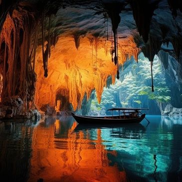 Cave River  Undergroud