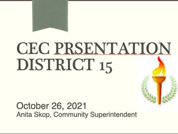 2021 10 26 Superintendent's presentation - District Updates:New Principals, New Deputy Superintenden