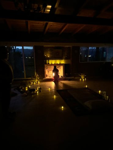 preparing for ceremony at our Iboga Treatment Center