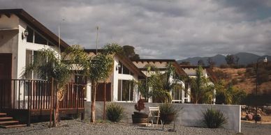 Bungalows at Iboga treatment center