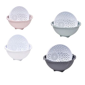 Hyacinth Rotating Double Strainer