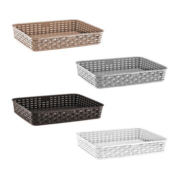 5.5 lt. Rattan Basket & Organizer