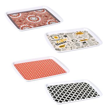 Orchid Moblen Patterned Tray