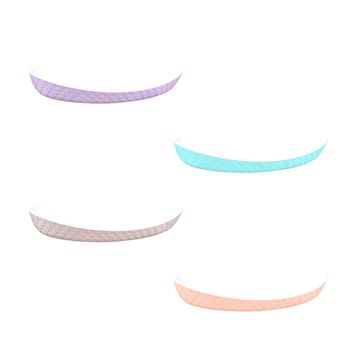 Oval Double Colored Snack Holder