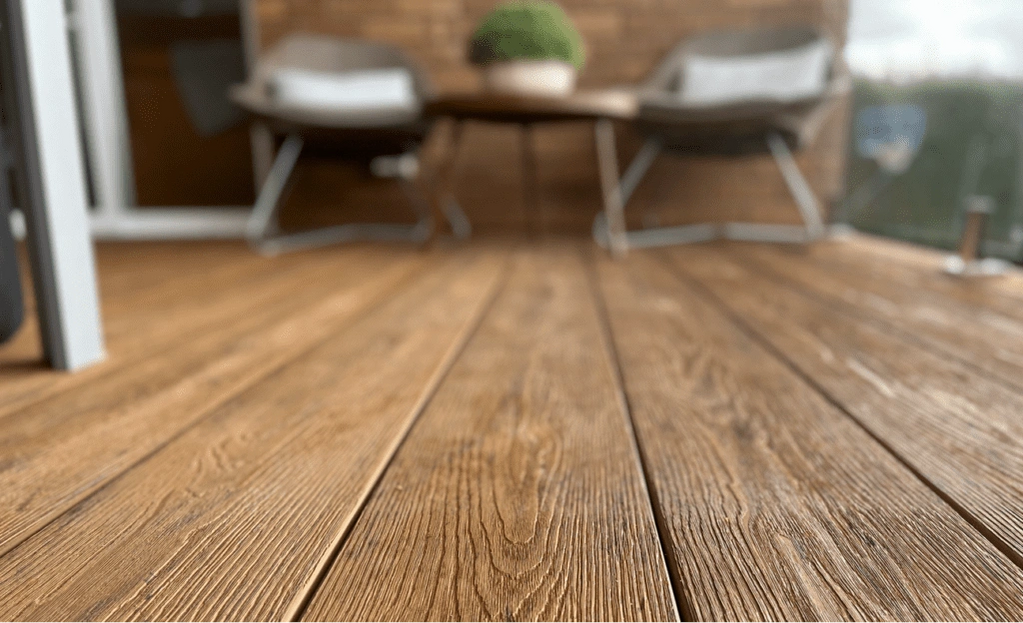 Wood Evo Decking
Oak colour advanced 140mm