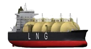 ⚠️ LNG - From 84,000 m³ - 60,858 Metric Tons up to 174,000 m³ - 126,063 Metric Tons Vessels