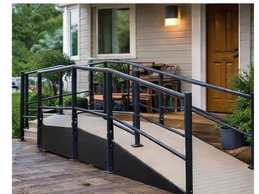 salem entry ramp and hand rail