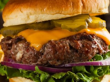 The Best Burger in Cleveland 
USDA GRADE A BEEF