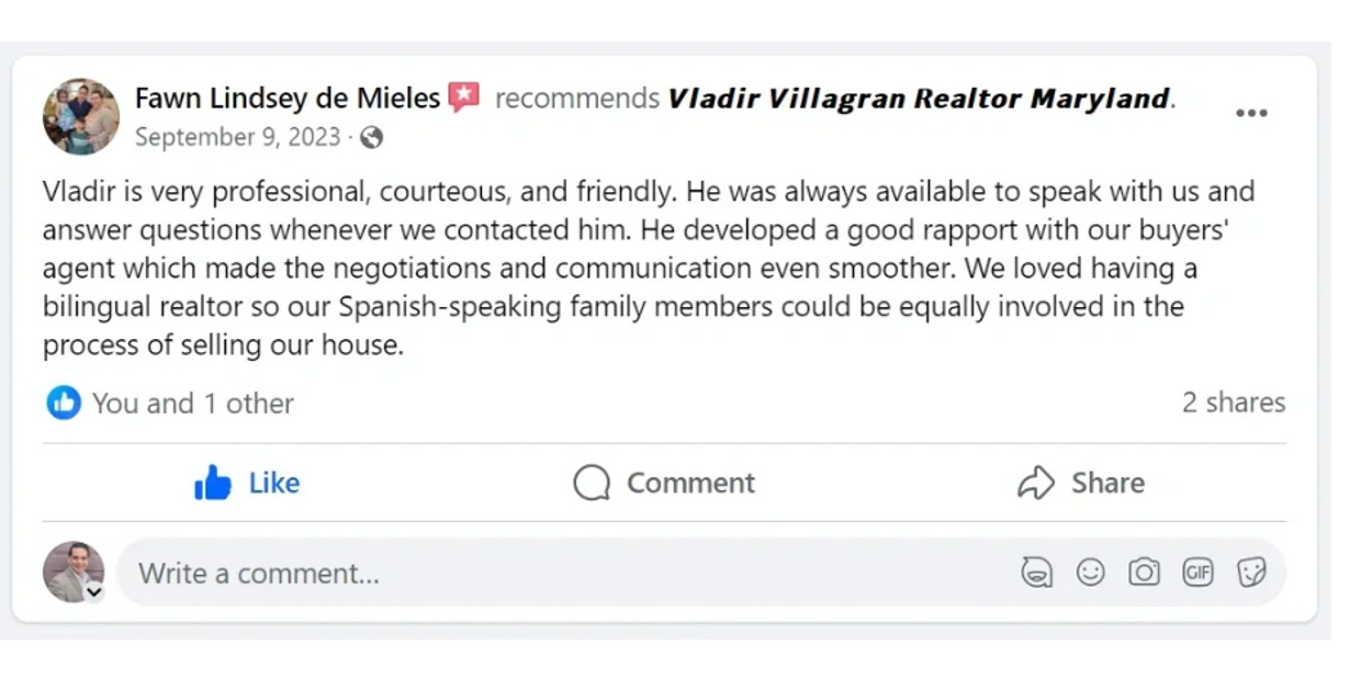 hispanic real estate maryland viriginia