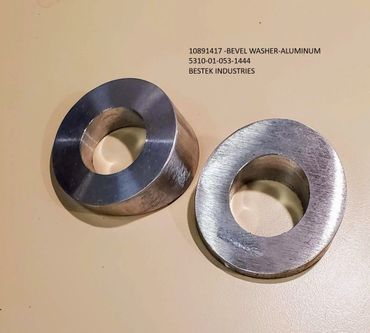 10891417- BEVEL WASHER ALUMINUM
5310-01-053-1444 BESTEK INDUSTRIES