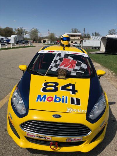Fritz Wilke wins both races at Blackhawk Farms SCCA Majors 2018.