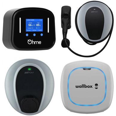 myev HUB ® Tethered and untethered home EV chargers