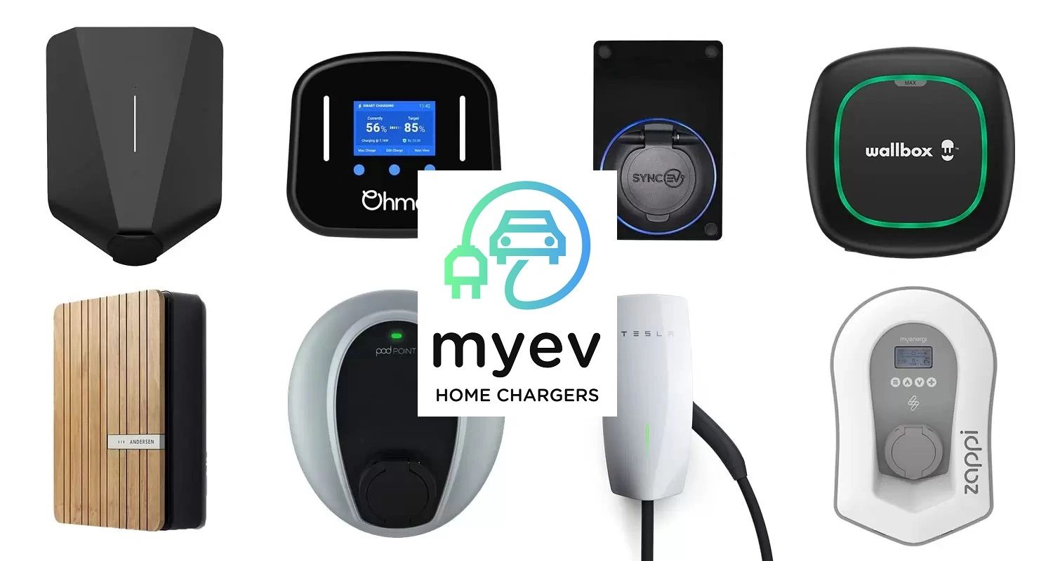 myev HUB ® EV home chargers in UK