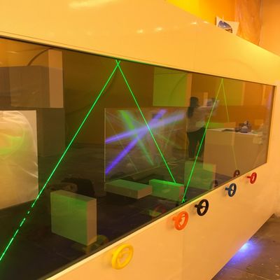 A room for laser game