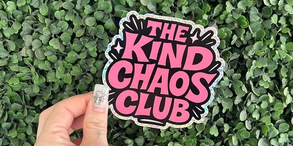 5X5 GLITTER STICKER