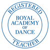Royal Academy of Dance registered teacher logo