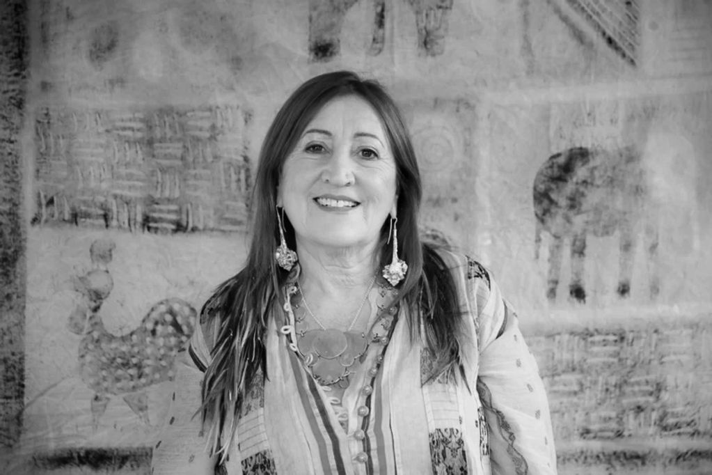 Lynne Franks, AB FAB, London Fashion Week - cover feature Winter 2013 Premier Issue No. 1