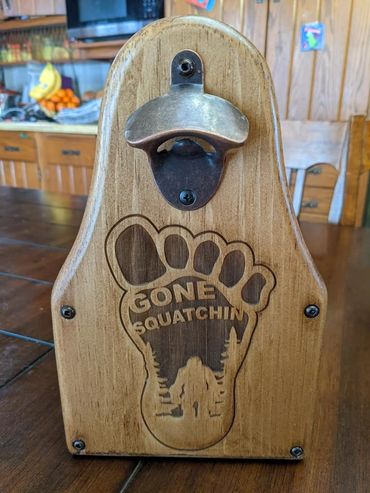 Custom wood drink caddie, 6 pack holder, for special occasions