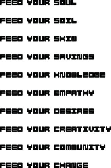 The FEED Manifesto by Kelsey Redman