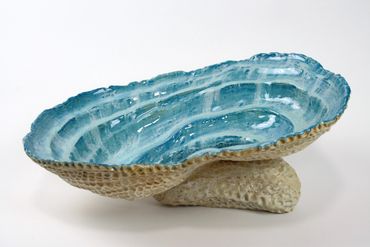 Kim Ross
Tide Pool
Stoneware
18 x 43 x 20 cm