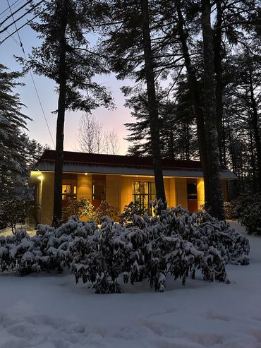 The Holistic Alignment Healing Center in the winter