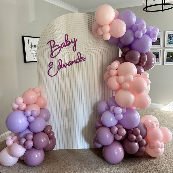 Baby shower balloon decor backdrops huntersville, NC