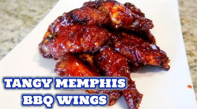 Memphis Tangy BBQ Wings Memphis Tennessee