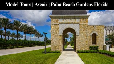 Model Tour Avenir luxury homes in Palm Beach Gardens Fl. Real Estate commission rebate by Realtor