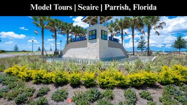 Model Tour Seaiore homes in Parrish Florida.  Real Estate commission rebate by Realtor at closing