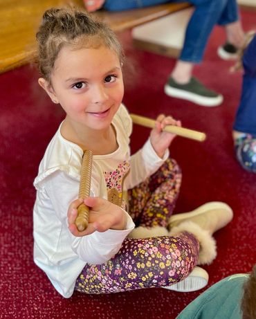 Preschool music class