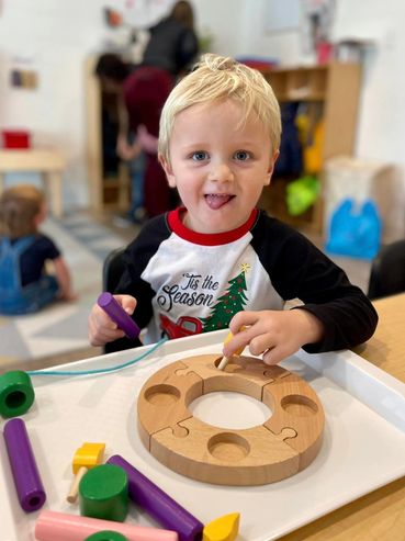 Preschool center time