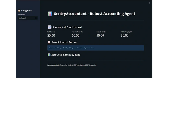 SentryAccountant – Robust Accounting Agent