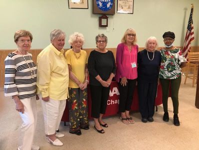 Members of the Edison AARP Chapter were installed by Arty  Smith, Past Chapter President.

