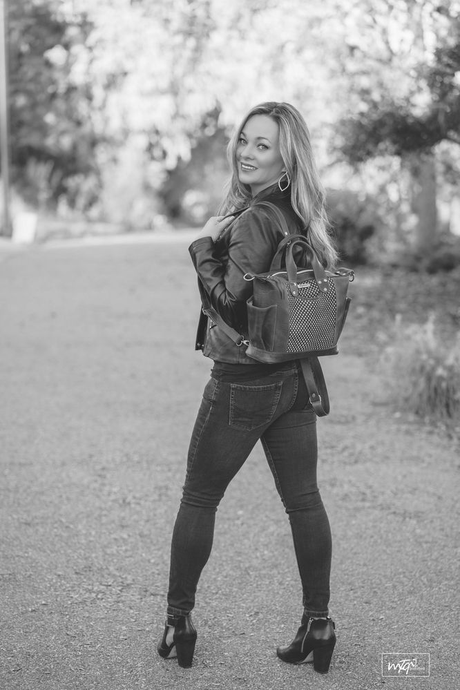 Mini Aria convertible day bag.