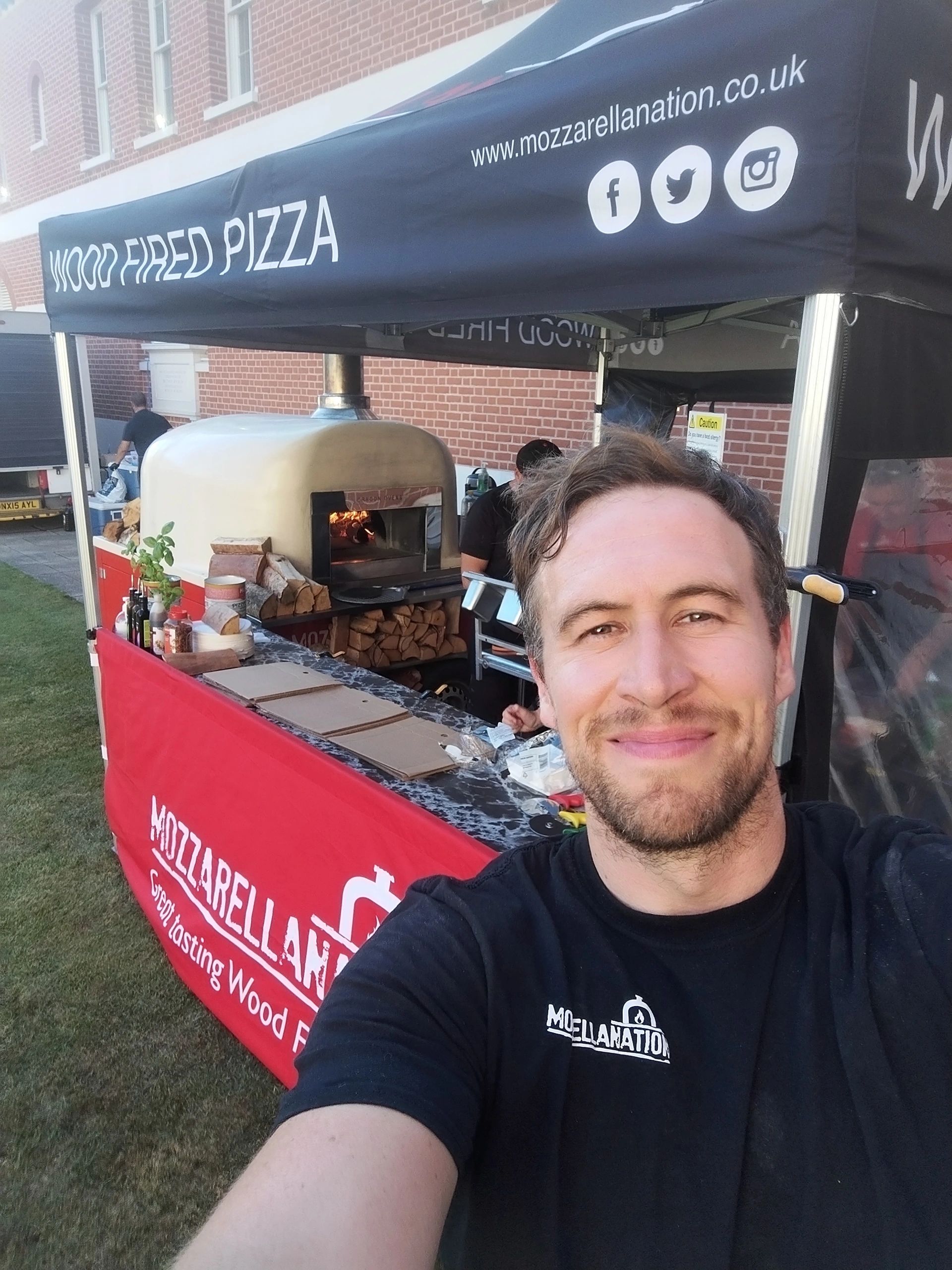 Mobile Pizza Catering Windsor | Corporate Catering Windsor | MozzarellaNation Wood Fired Pizza