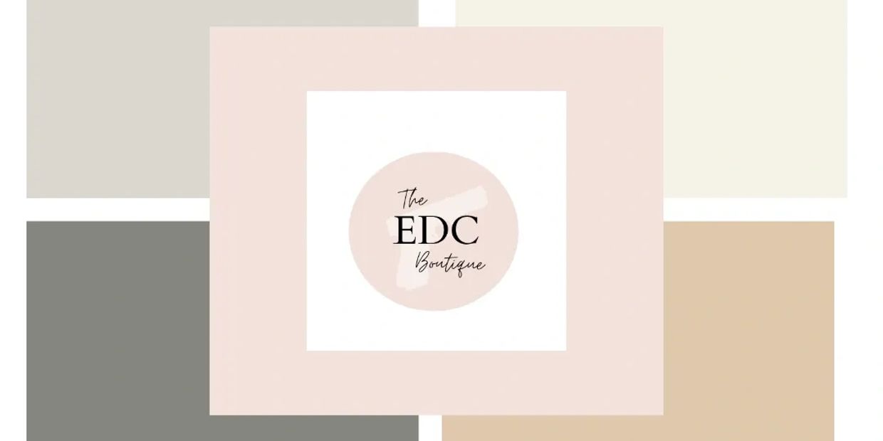 The EDC Boutique logo and brand colors